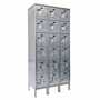 Vestil LOCK-3618-SS63 36x18 SS Locker 6 Rows 1 Column