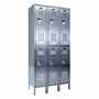 Vestil LOCK-3618-SSD3 36x18 SS Locker 2 Rows 1 Column