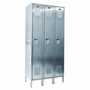 Vestil LOCK-5418-SSS3 54x18 SS Locker 2 Rows 1 Column