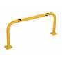 Vestil Steel Low Profile Rack Guard Bollard 36 In, Yellow