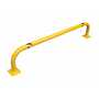 Vestil Steel Low Profile Rack Guard Bollard 36 In, Yellow