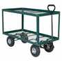 Vestil LSC-2448-SC Landscape Cart w/ Two Shelf