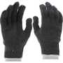 MCR 9507S Heavy Weight String Knit Work Gloves, Gray, Small