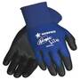 MCR N9696 Ninja Lite Work Gloves, Blue Nylon Shell, 18 Gauge