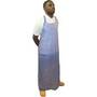 Safety Zone ME6B-50 Blue Vinyl Apron, 6 mil