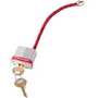 Master Lock 7C5RED Circuit Breaker Lockout Padlock, Keyed Different