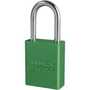 American Lock A1106KA Aluminum Padlock, Keyed Alike 1.5, Green