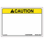 NMC ANSI Header With Caution Symbol Sign