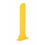 Vestil Steel Low Profile Rack Guard 3 In. x 8 In. x 23-7/8 In. Yellow