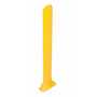 Vestil Steel Low Profile Rack Guard 3 In. x 8 In. x 35-7/8 In. Yellow