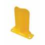 Vestil Steel Low Profile Rack Guard 3 In. x 10 In. x 11-7/8 In. Yellow