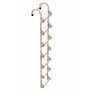Vestil NTAL-7-HDG Galvanized Tank Access Ladder 7 Ft