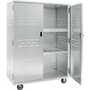 New Age 98167 Vented Security Cabinet, Aluminum, 3 Shelves