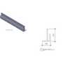 Wall Board Outside Corner, Vinyl, 8 ft, 0.5 in, 0.76 in, White, 0.090 in Panel, USDA