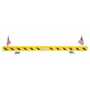 Vestil ODG-120-F Ovrhd Door Guard with Flag 120 In.