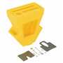 Vestil P-CADDY-CWN Yellow Eco Crown Pallet Trk Caddy