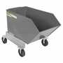 Vestil Portable Tilt Hop .75CbYd Gray