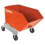 Vestil Portable Tilt Hop .75CbYd Orange