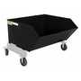 Vestil Portable Tilt Hop 1CbYd Black