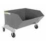 Vestil Portable Tilt Hop 1CbYd Gray