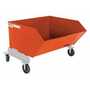Vestil Portable Tilt Hop 1CbYd Orange