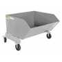 Vestil Portable Tilt Hop 1CbYd Silver