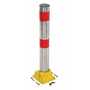 Vestil PARK-P-108-FD-SS FoldDown Bollard SS 4.25" Diam