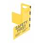 Vestil Steel Corner Guard with Handle 16 In. x 16 In. x 16 In. Yellow