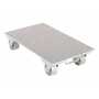 Vestil PDA-1627-C-S-H 16x27 Alum Dolly Cast Stl w/Hndle