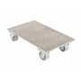 Vestil PDA-1627-C-S 16x27 Alum Dolly Cast Stl Whl 2.8K