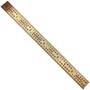 PEC® 501-006SS 6" Flexible Ruler, 5R Graduations