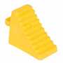 Vestil PEWC-3-YL Poly Wheel Chock 8.5" 7K YL