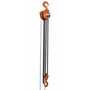Vestil Professional Hand Chain Hoist 10 Ft, 10,000 Lb. Cap, Orange