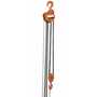 Vestil Professional Hand Chain Hoist 15 Ft, 10,000 Lb. Cap, Orange