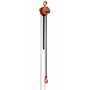 Vestil Professional Hand Chain Hoist 10 Ft, 4,000 Lb. Cap, Orange