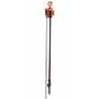 Vestil Professional Hand Chain Hoist 15 Ft, 4,000 Lb. Cap, Orange