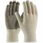 PIP 36-110PD String Knit Gloves with Black PVC Dotted Grip