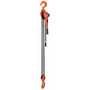 Vestil Steel Professional Lever Hoist 5 Ft, 12,000 Lb. Cap, Orange