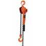 Vestil Steel Professional Lever Hoist 20 Ft, 3,000 Lb. Cap, Orange
