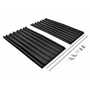 Vestil Poly HD DStyle Hop Lid 2.5 cbyd Blk