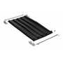 Vestil Poly HD DStyle Hop Lid .25 cbyd Blk