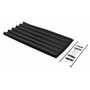 Vestil Poly HD DStyle Hop Lid .75 cbyd Blk