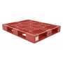 Vestil PLP2-4840-RED 48x40 Red Poly Pallet 8K