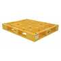 Vestil PLP2-4840-YELLOW 48x40 Yellow Poly Pallet 8K