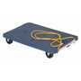 Vestil POS-1624-ROPE 16"x24" Dolly w/Rope 220# Cap Blu