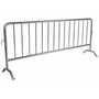 Vestil PRAIL-102-HD-G 102"L Galv HD Barrier w/Curve Ft