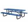 Vestil PT-MX-3072-BL Rectangle Top Picnic Table 30x72 Bl