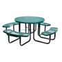 Vestil PT-MX-RT-46-GN Pic Tbl Exp Metal Round 46x46Grn