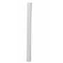 Vestil PVC-A-3-WH 3"W PVC Crner Grd W/Alum Insert WH