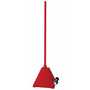 Vestil PYSB-W-R Red Pyrm Sign Base w/Pole&Whls